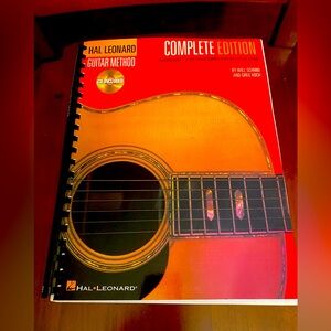 The Hal Leonard Guitar Method Complete Edition 1-3 CD Books included